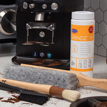 Espresso Tamper, Coffee Distributor, Tamping Mat, and Cleaning Brush Set –  The Daily Fix