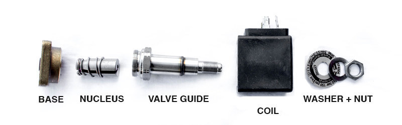 Solenoid components